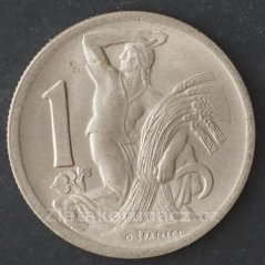 1 koruna 1946