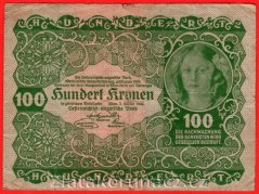 Rakousko - 100 Kronen 1922 1183