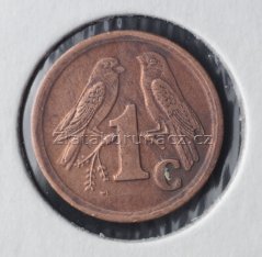 Afrika jižní (Jihoafrická rep.) - 1 cent 1994