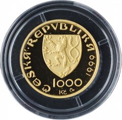 1999 - 1 000Kč Karla IV. Proof