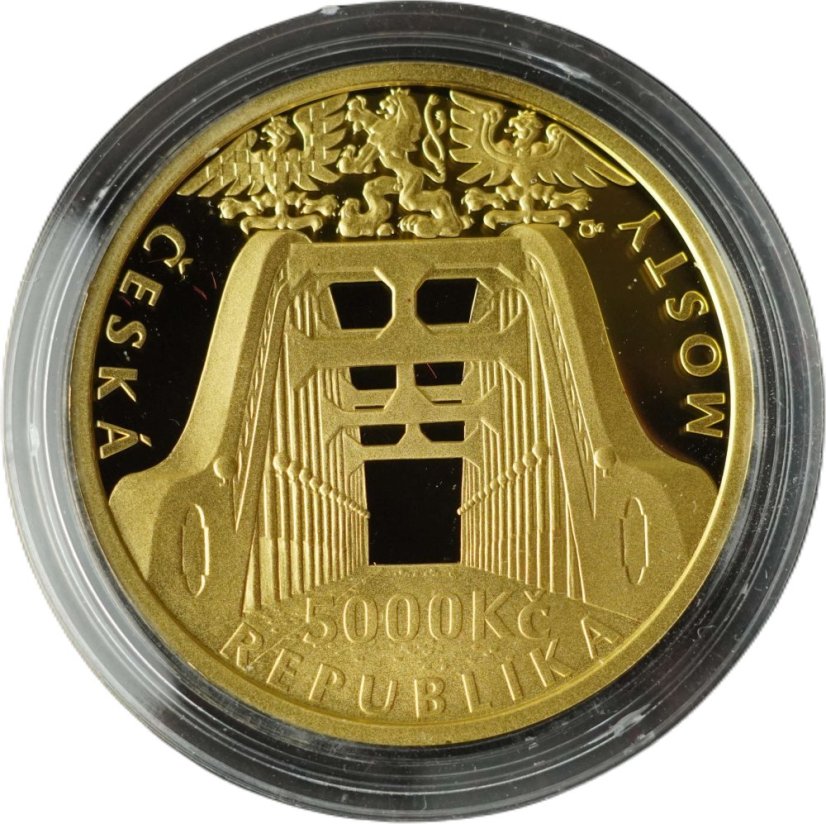 2014 - 5 000 Kč - Most v Karviné-Darkově Proof