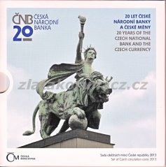Sada mincí - 2013- 20.let ČNB