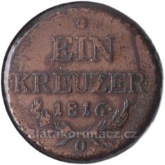 1 Krejcar 1816 O