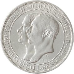 Německo - Prusko - 3 marka 1911 A - Univerzita Breslau