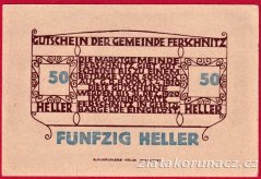 Ferschnitz - 50 haléřů - 1920