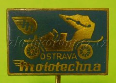 Mototechna Ostrava hranatý modrý