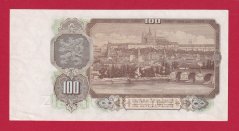 100 kčs 1953 AB-ruský číslovač