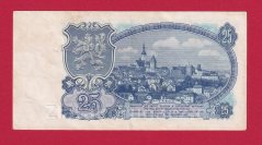 25 Kčs 1953 ZA - ruský číslovač