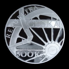 2021 - 500Kč Parní lokomotiva Škoda 498 Albatros Proof