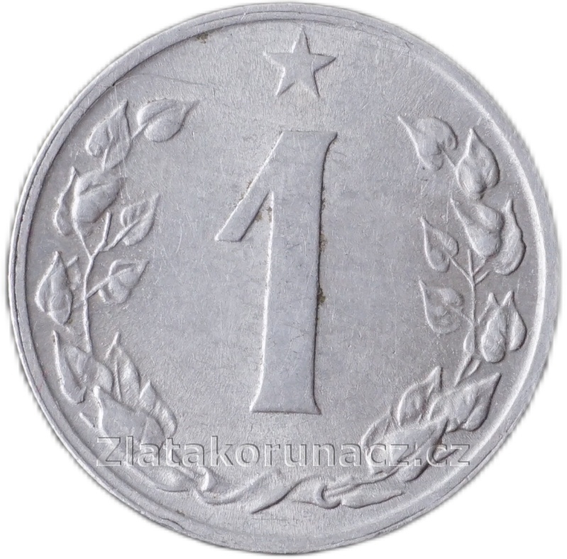 1 haléř 1955