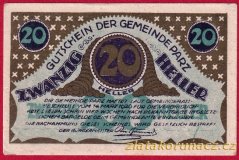 Parz - 20 haléřů - 1920