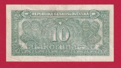 10 Kčs b.l.1945 SH