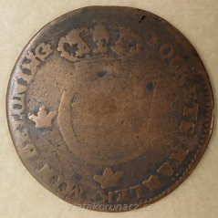 Švédsko - 1/4 skilling 1820