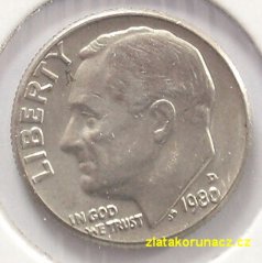 USA - 1 dime 1980 D
