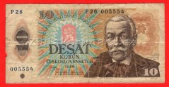 Československo - 10 korún - 1986 P 26