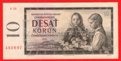 Československo - 10 korún 1960 S 58