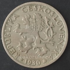1 koruna 1930