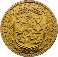 1 Dukát sv.Václava 1927