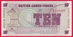 Anglie - 10 New Pence 1972 British Armed Forces - 6. série