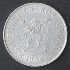 10 haléř 1954