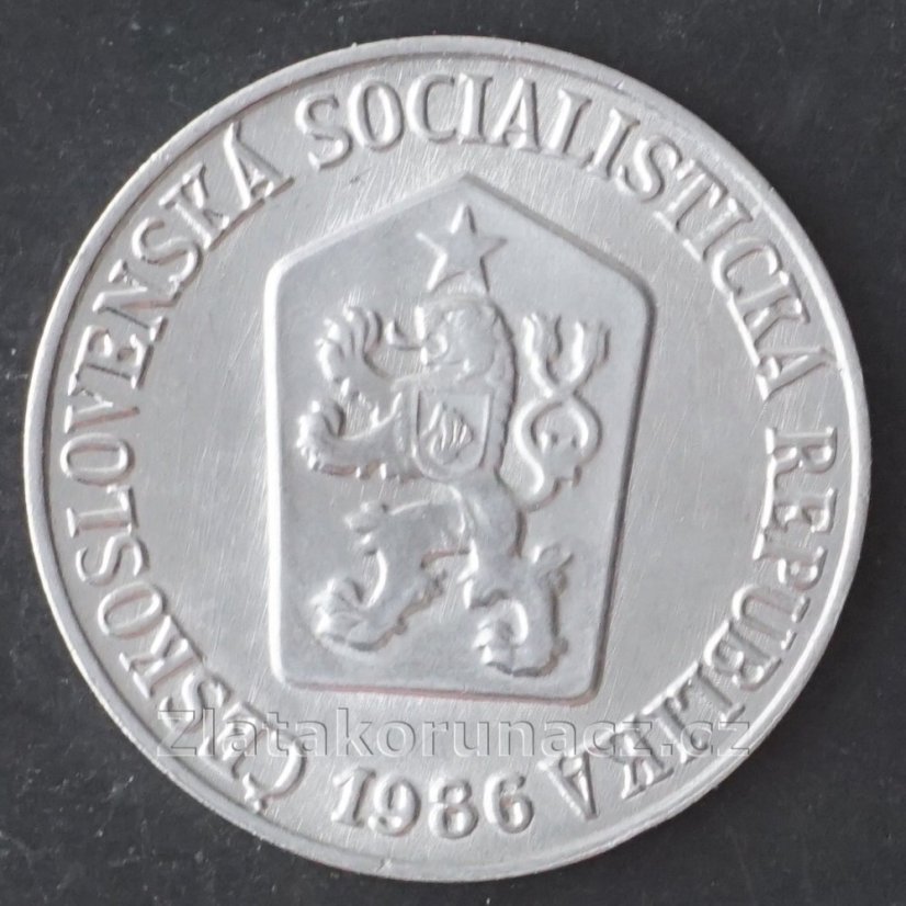 1 haléř 1986