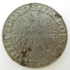 Polsko - 50 groszy 1938