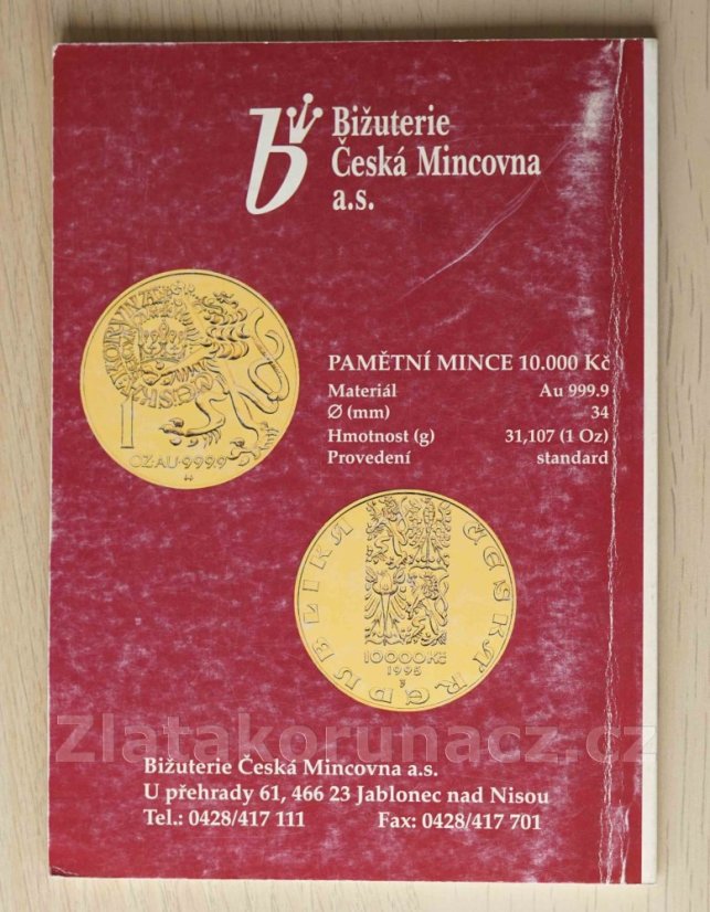 Mince a korunovační medaile Ferdinanda V. 1835-1848