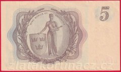 Švédsko - 5 Kroner 1963