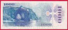 Česká republika-  1000 korun 1985 - kolek tištěný U 43