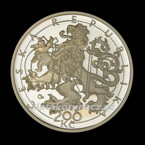 2013 -200Kč - 20 let. ČNB Standard