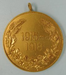 Bulharsko-Pamětní medaile pro účastníky války 1915 – 1918