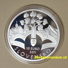 2011 - 10€ Memorandum národa slovenského - Proof