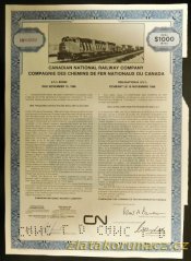 Kanada - Canadian National Railway Company- 1986