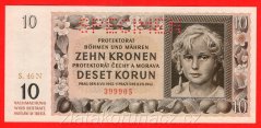 10 korun 1942 N 46 - perf.