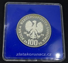 Polsko - 100 zlotych 1975 - Helena Modrzejewska