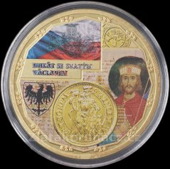Historie české měny - Dukát se Svatým Václavem