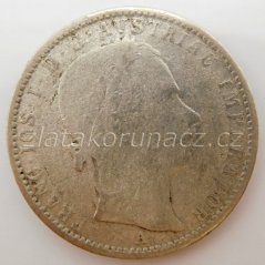 1/4 zlatník   1859 A