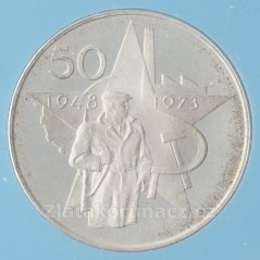1973 - 50Kčs - Vítězný únor - Proof
