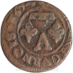 Francie - Dombes - 1 denier (Tournois) 1652-1654