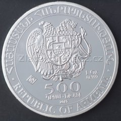 Arménie - 500 dram 2019