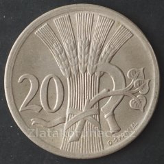20 haléř 1938