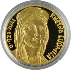 2021 - 10 000 Kč Kněžna Ludmila Proof
