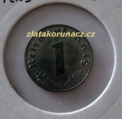 Německo - 1 Reichspfennig 1944 B