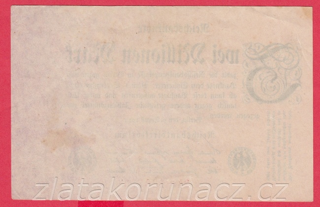 Německo - 2.000.000 mark 9.8.1923 - série 25 J