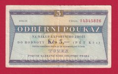 5 Tkčs - Tuzexová poukázka 1978/ IV