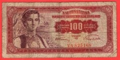 Jugoslávie - 100 Dinara 1955