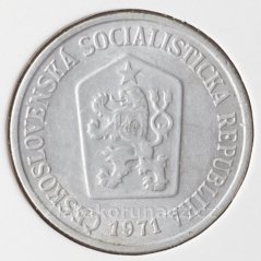 10 haléř 1971