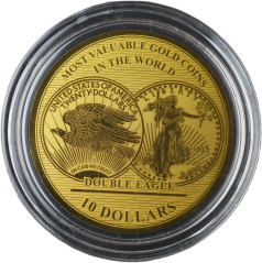 Zlatá mince - Šalamounovy ostrovy 10 Dollar 2019 - Double Eagle