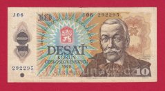 Československo - 10 korún – 1986 J 06