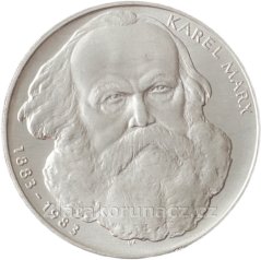 1983 - 100Kčs - K.Marx - Standart